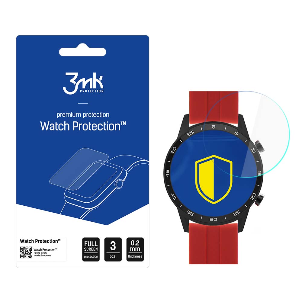 Vector Smart VCTR-32-22BK RD 45mm – 3mk Watch Protection FlexibleGlass älykellon näytönsuoja