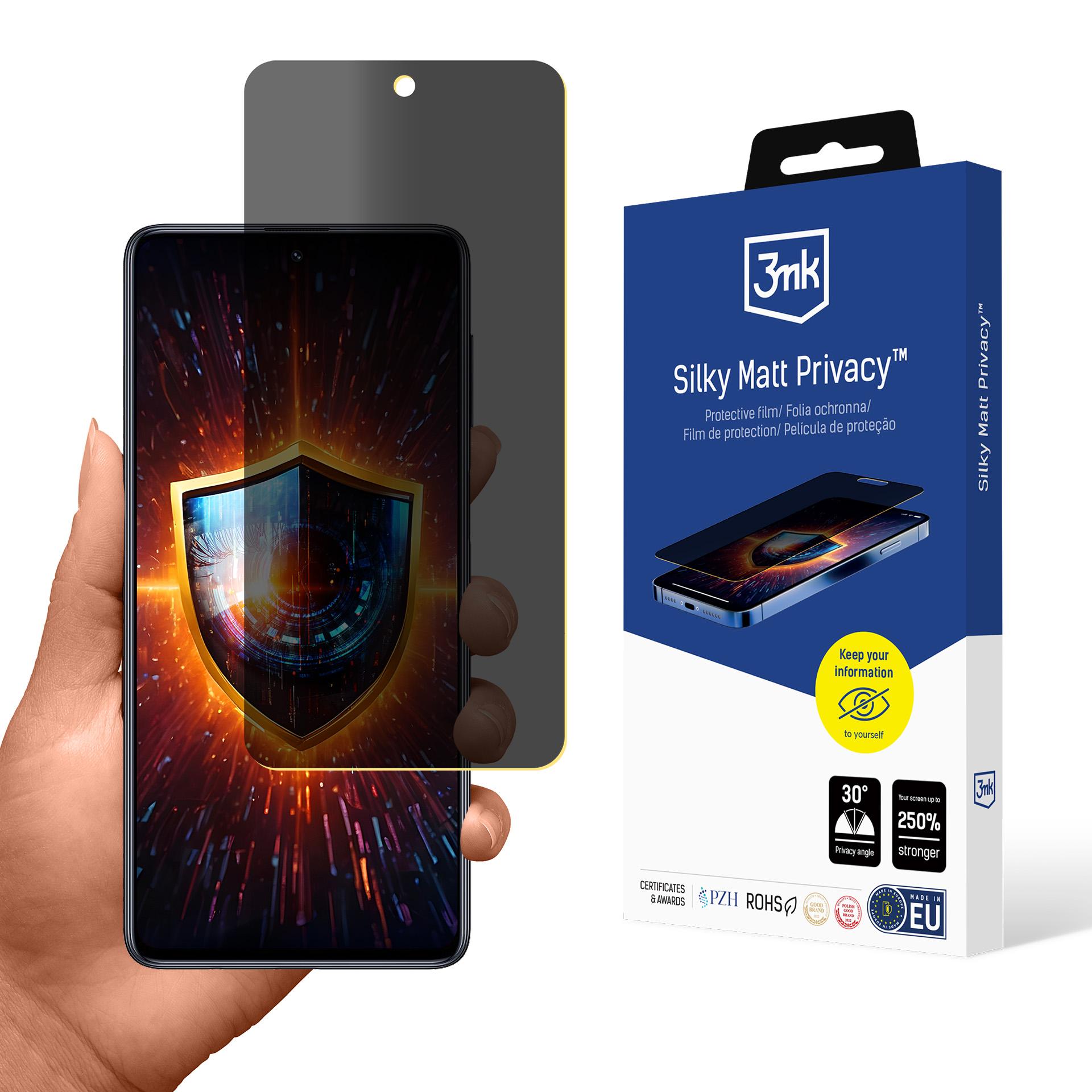 Samsung Galaxy M51 – 3mk Silky Matt Privacy tietosuojakalvo