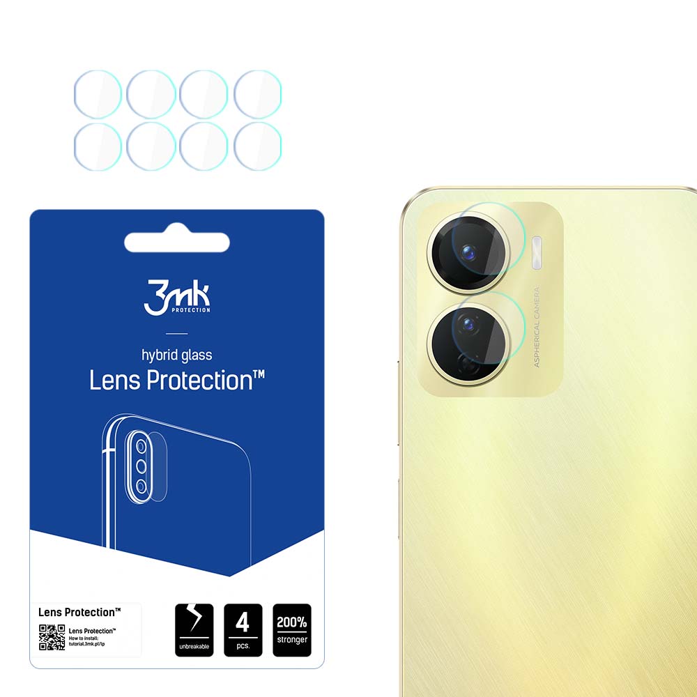 Vivo Y16 – 3mk Lens Protection kameran linssinsuoja