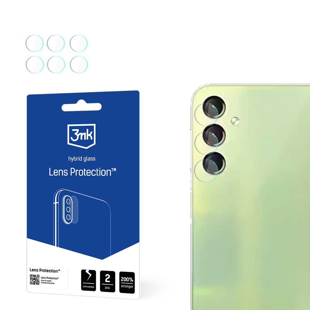 Samsung Galaxy A24 4G – 3mk Lens Protection kameran linssinsuoja