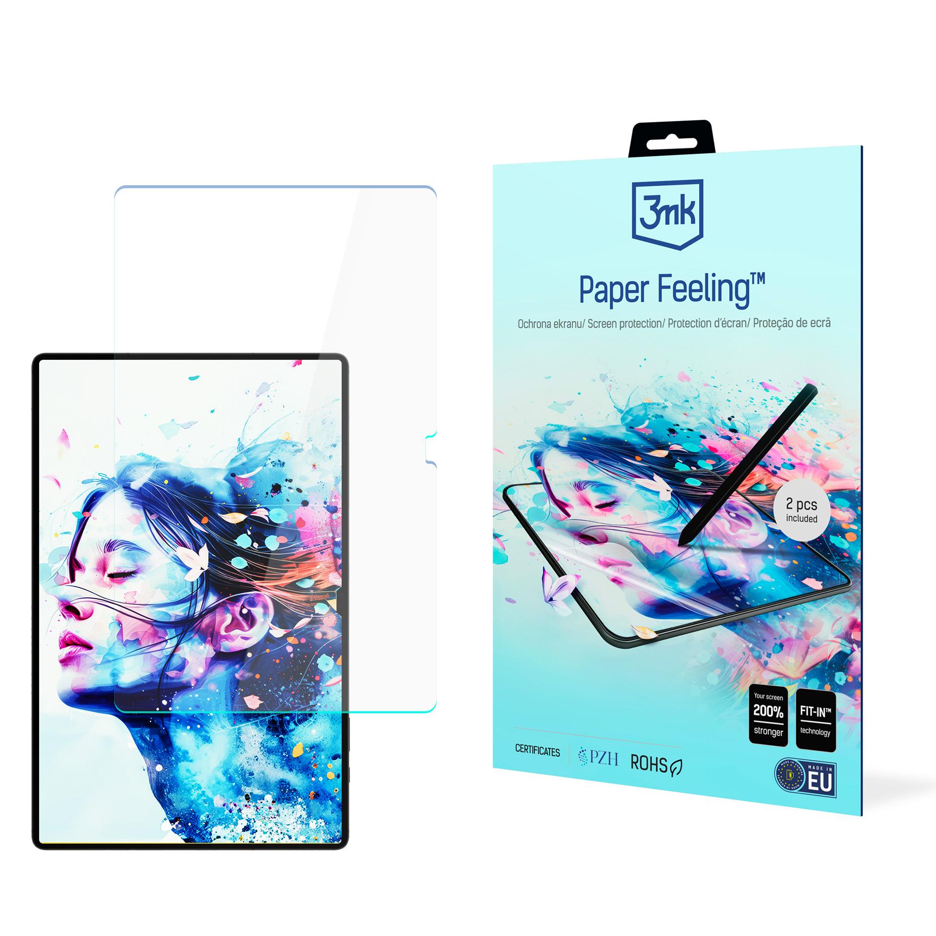 Samsung Galaxy Tab S9 Ultra – 3mk Paper Feeling (enintään 15") tietokoneen näytönsuoja