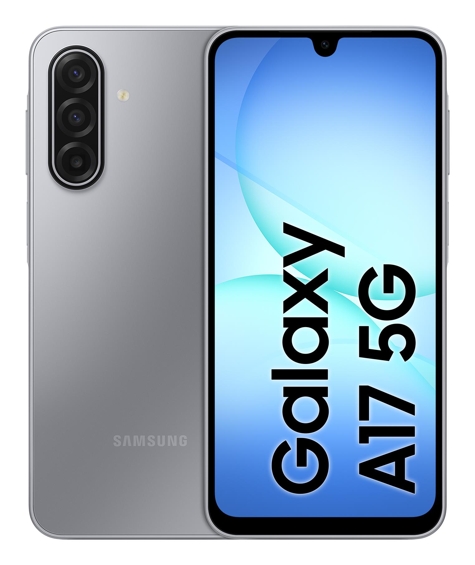 Samsung Galaxy A17 5G SM-A176B -älypuhelin, 4/128GB, harmaa