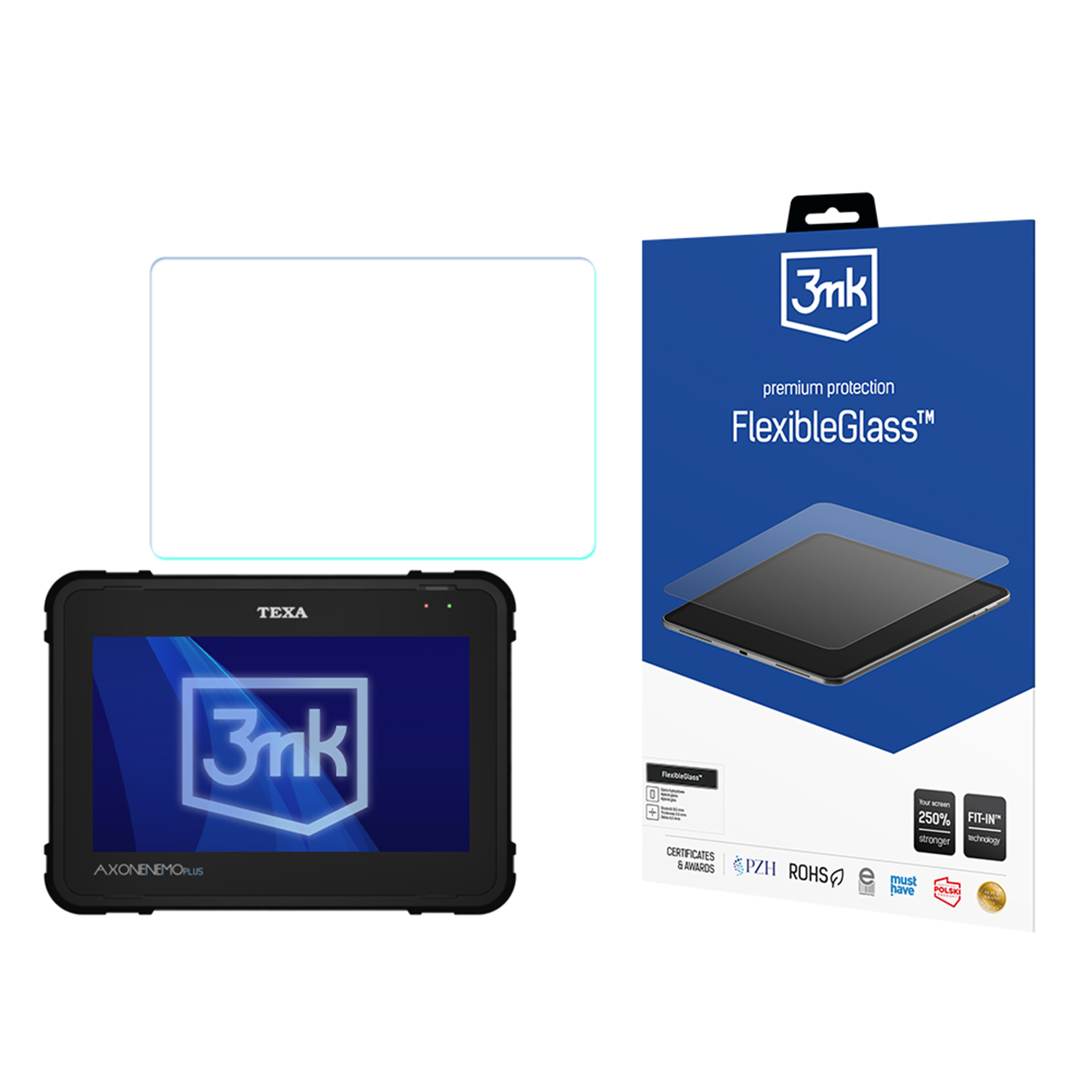 Axone Nemo Plus – enintään 13" 3mk FlexibleGlass