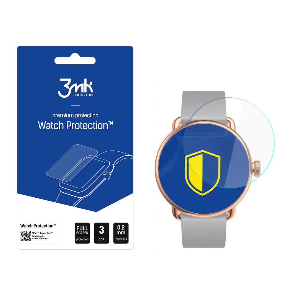 Withings ScanWatch 38mm – 3mk Watch Protection ARC älykellon näytönsuoja