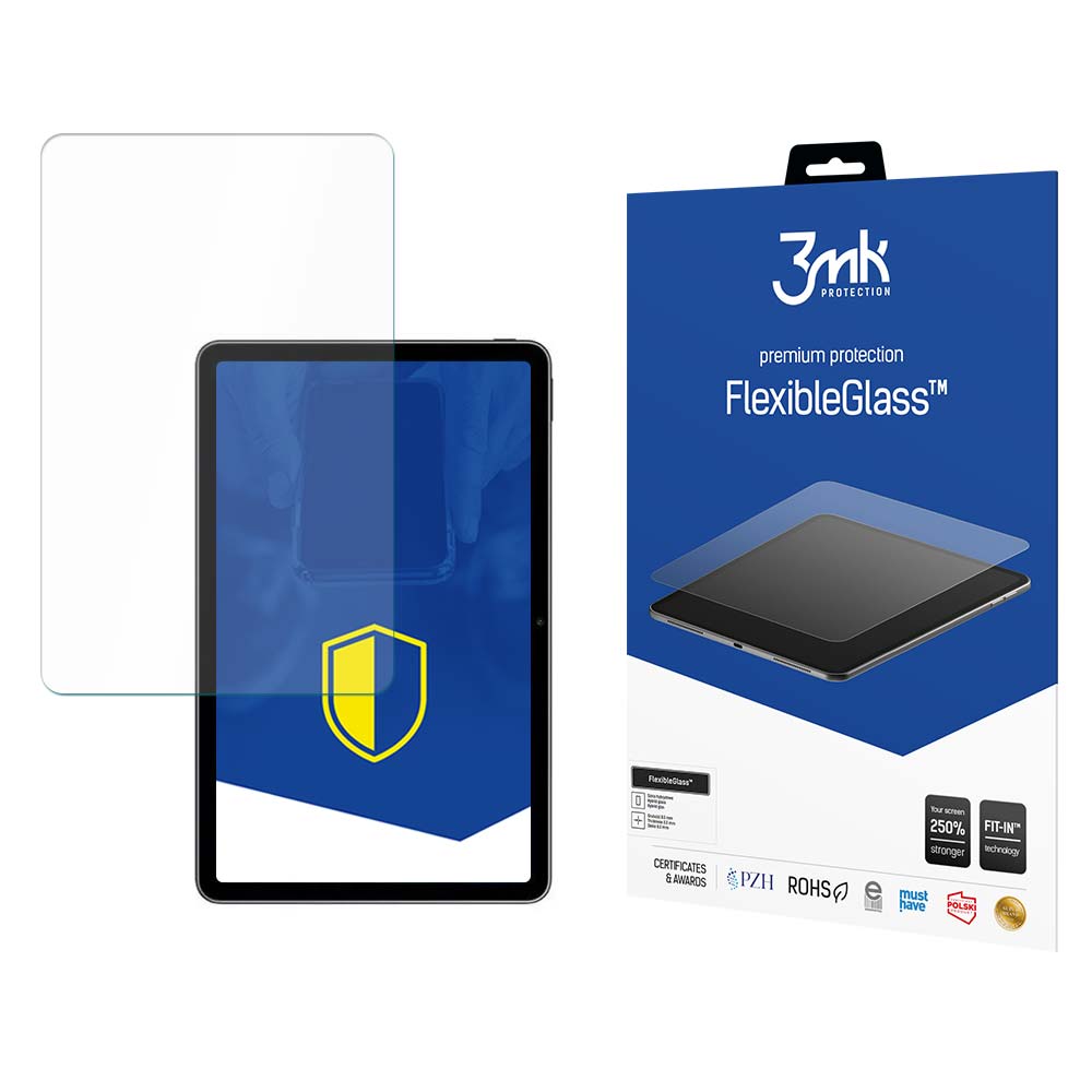 Huawei MatePad 10,4 – 3mk FlexibleGlass (enintään 11") tabletin näytönsuoja