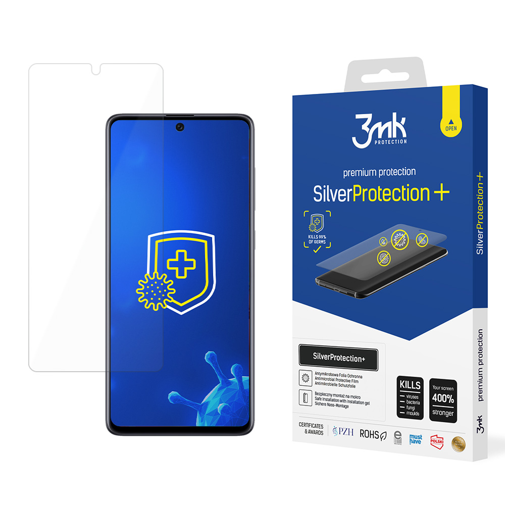Samsung Galaxy A71 4G – 3mk SilverProtection+ puhelimen näytönsuoja