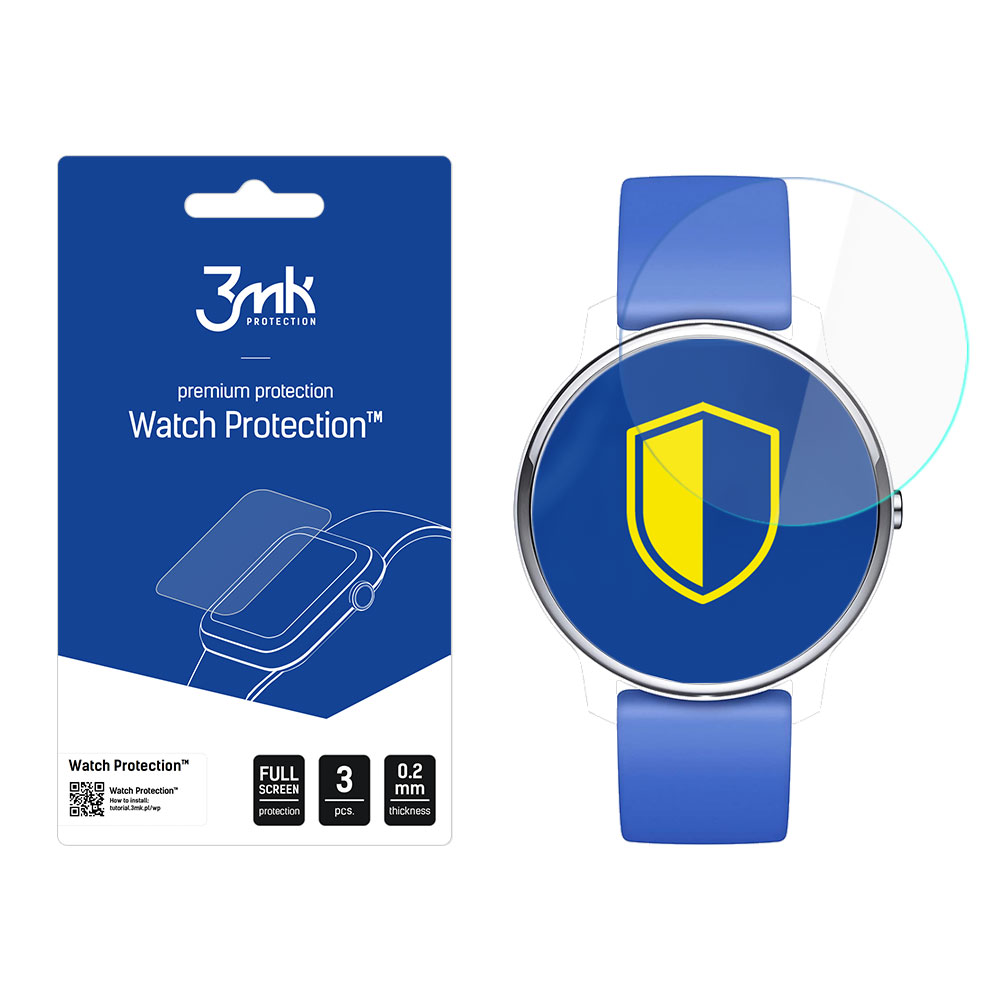 Withings Move ECG – 3mk Watch Protection ARC älykellon näytönsuoja