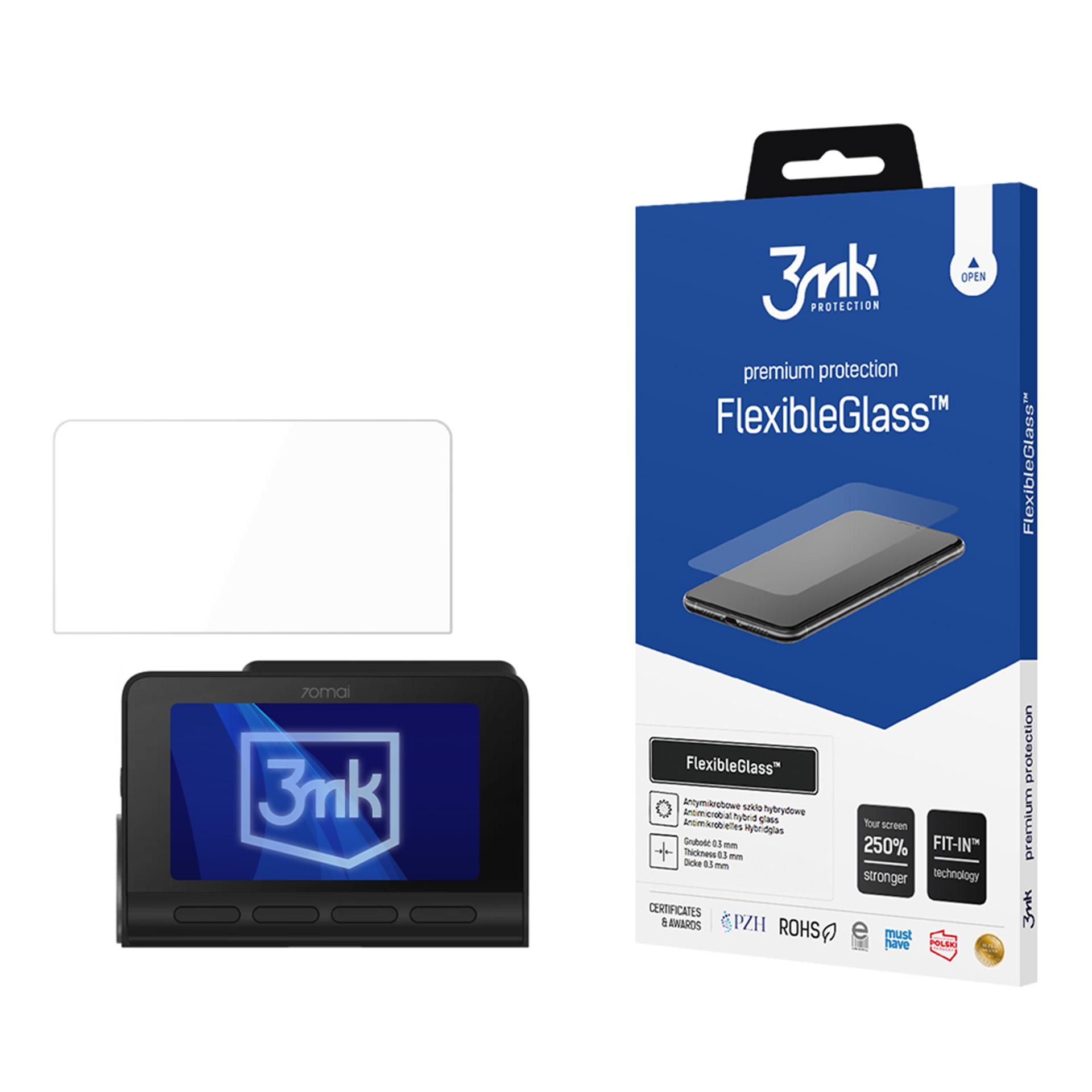 70mai A810 4K – 3mk FlexibleGlass puhelimen näytönsuoja