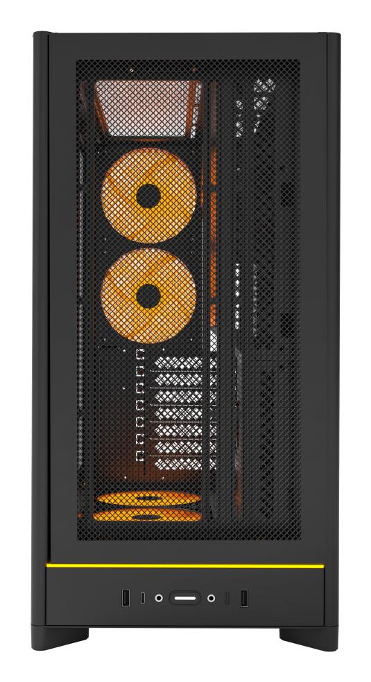 MONTECH HS01 PRO HS01PRO(B) MidiTower-tietokonekotelo, ATX/MicroATX/MiniITX, irrotettava HDD-kehikko, läpinäkyvä paneeli, musta, virtalähde ei sisälly toimitukseen