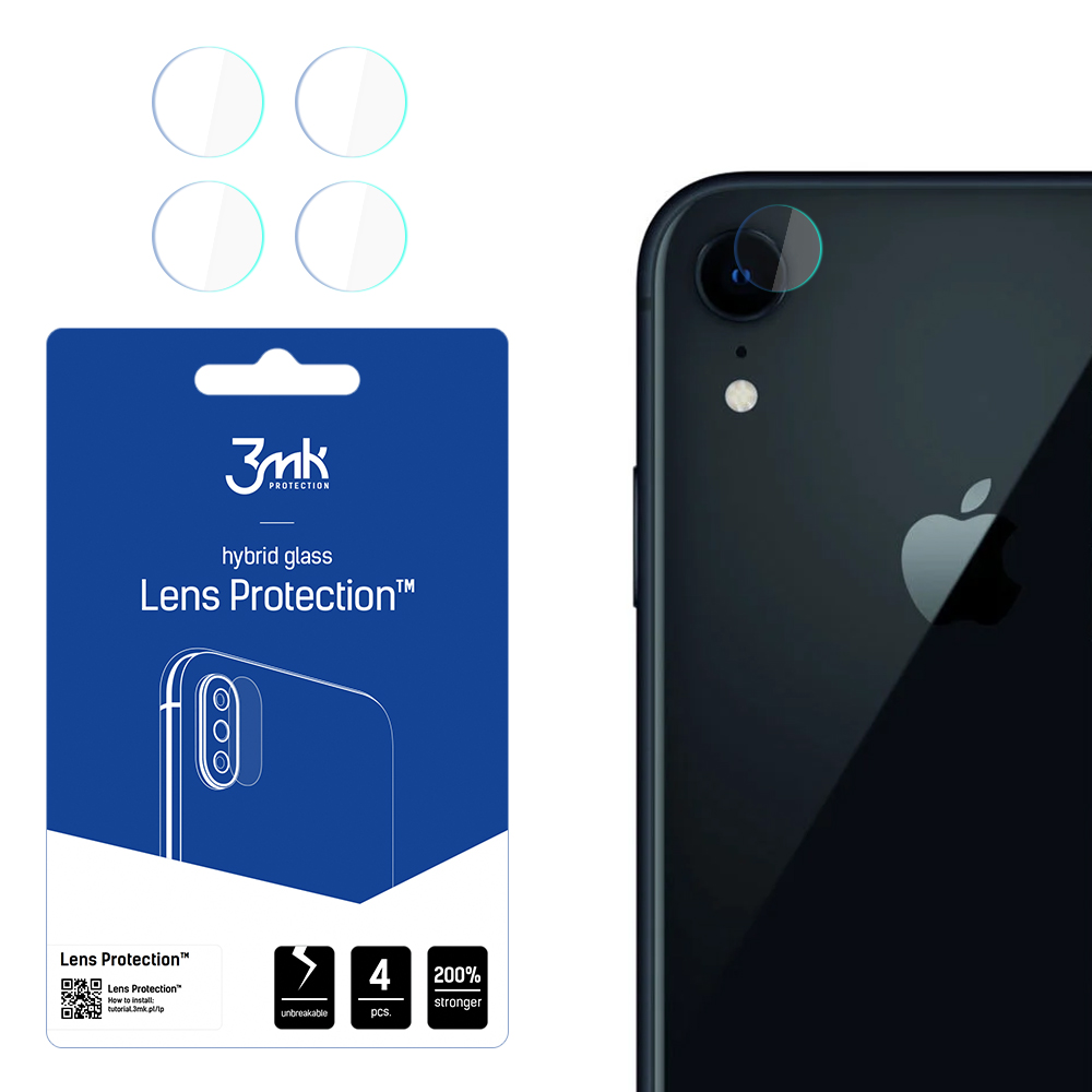 Apple iPhone Xr – 3mk Lens Protection kameran linssinsuoja