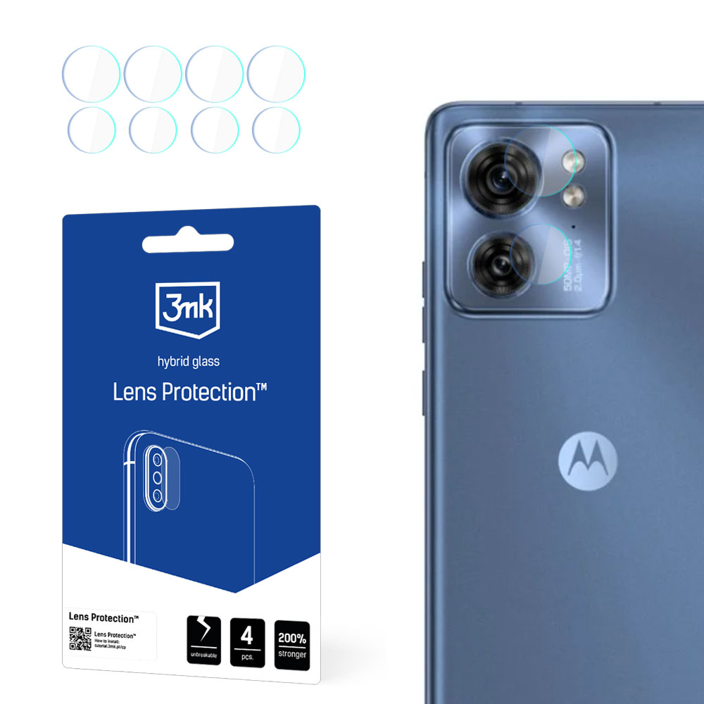 Motorola Edge 40 – 3mk Lens Protection kameran linssinsuoja