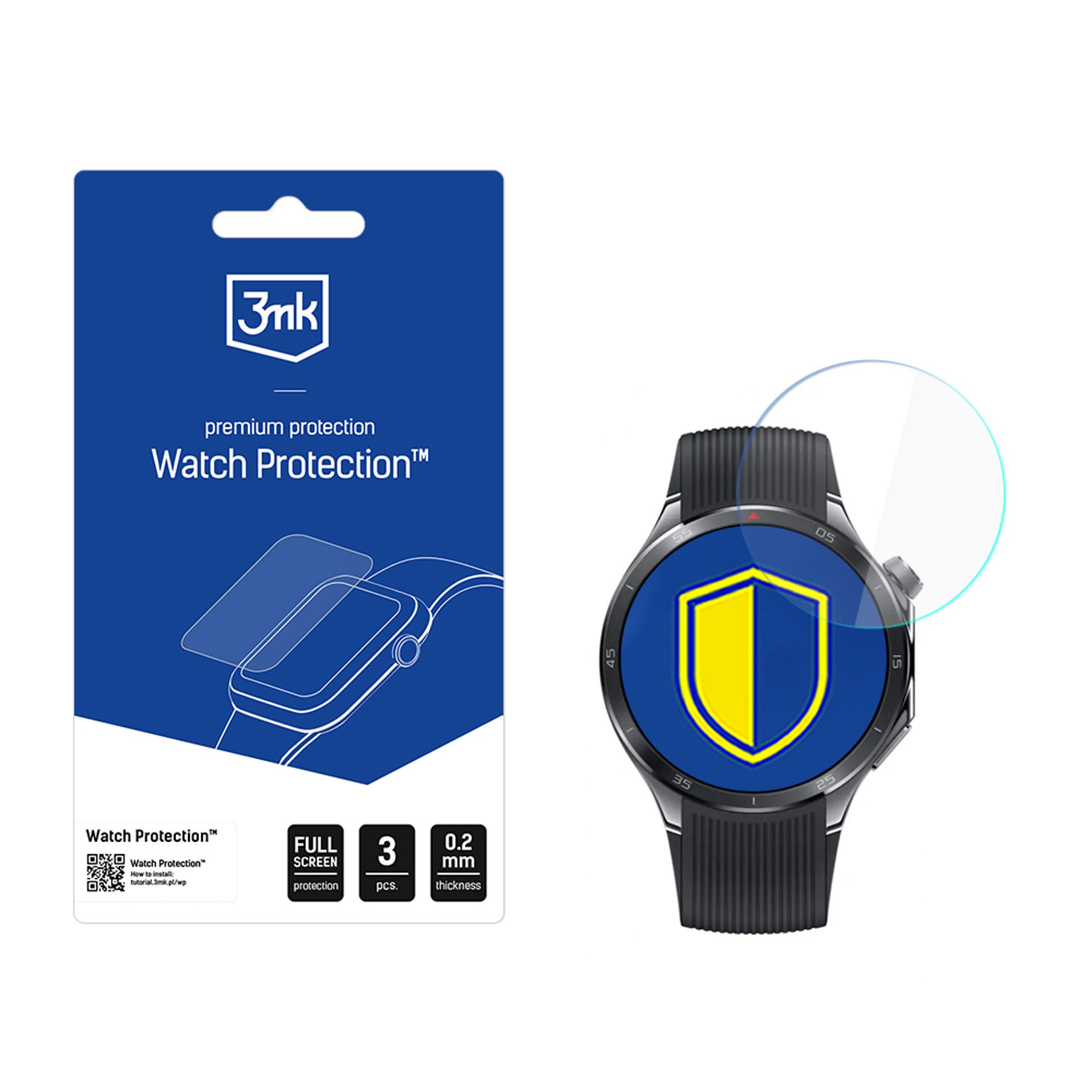 Älykellon suojalasi 3mk Watch Protection FlexibleGlass Oppo Watch X2