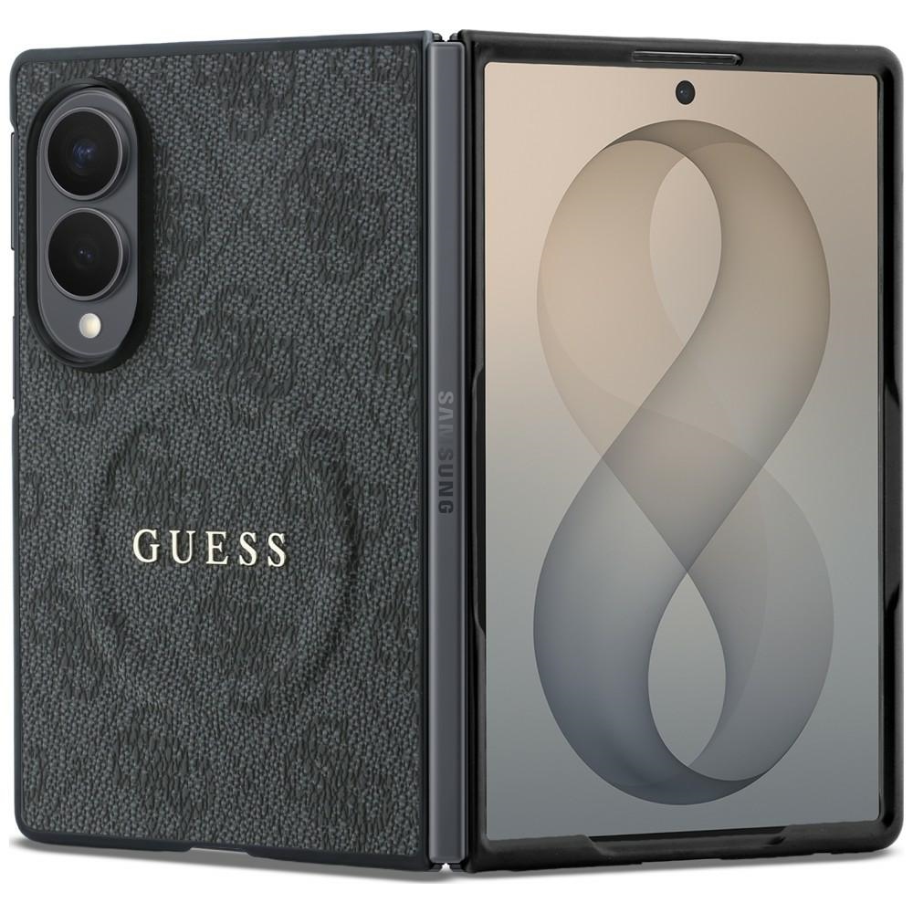 Musta Guess 4G Classic MagSafe -suojakuori Samsung Galaxy Z Fold8 -puhelimelle