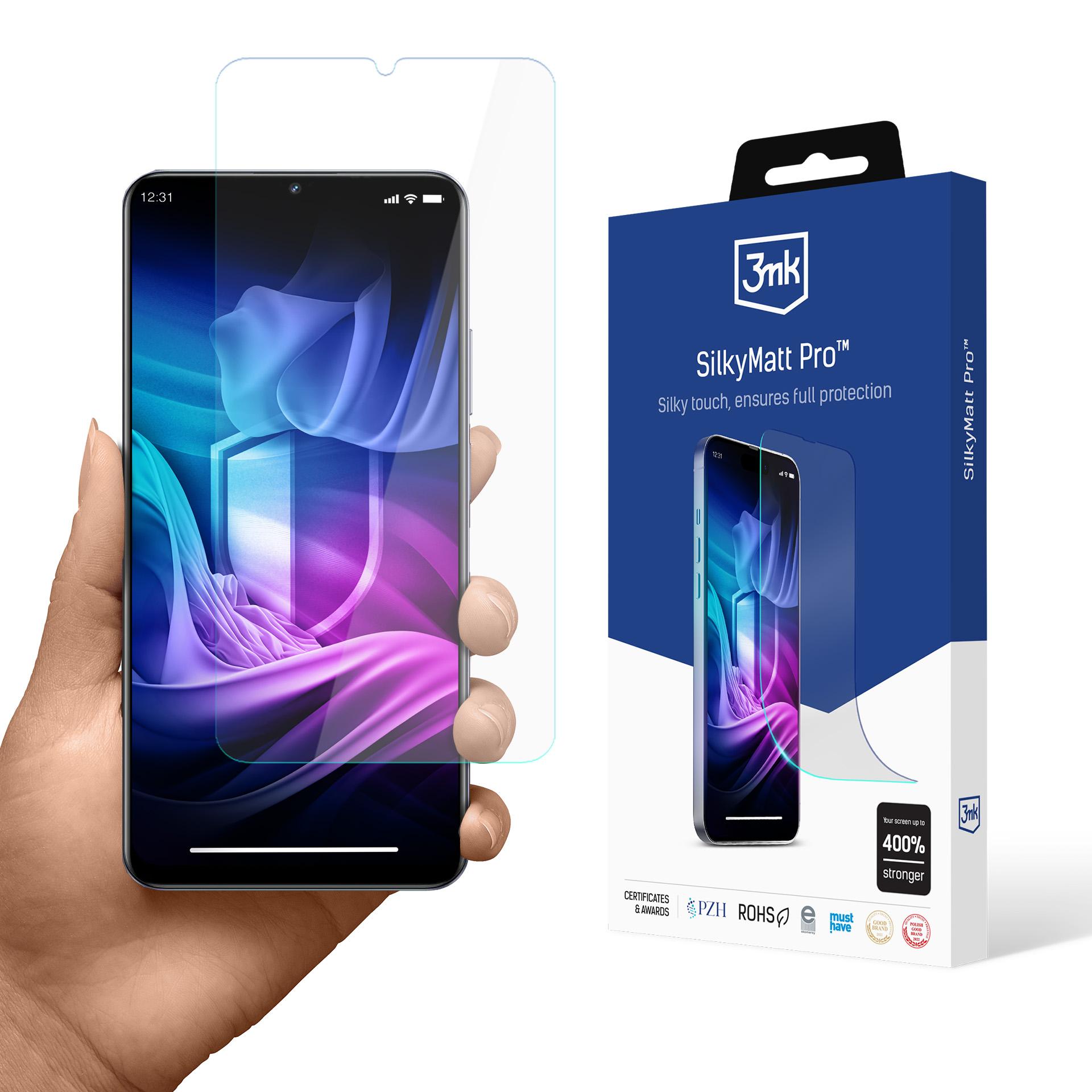 Realme Narzo N61 – 3mk Silky Matt Pro puhelimen näytönsuoja