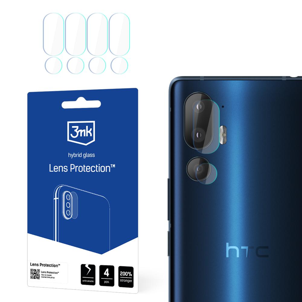HTC U24 Pro – 3mk Lens Protection kameran linssinsuoja