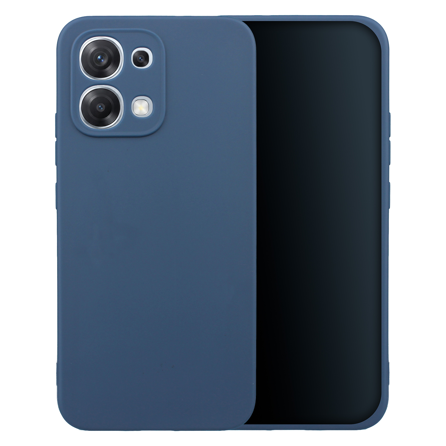 Matta TPU-suojakuori Oppo A6 Pro 5G:lle, tummansininen