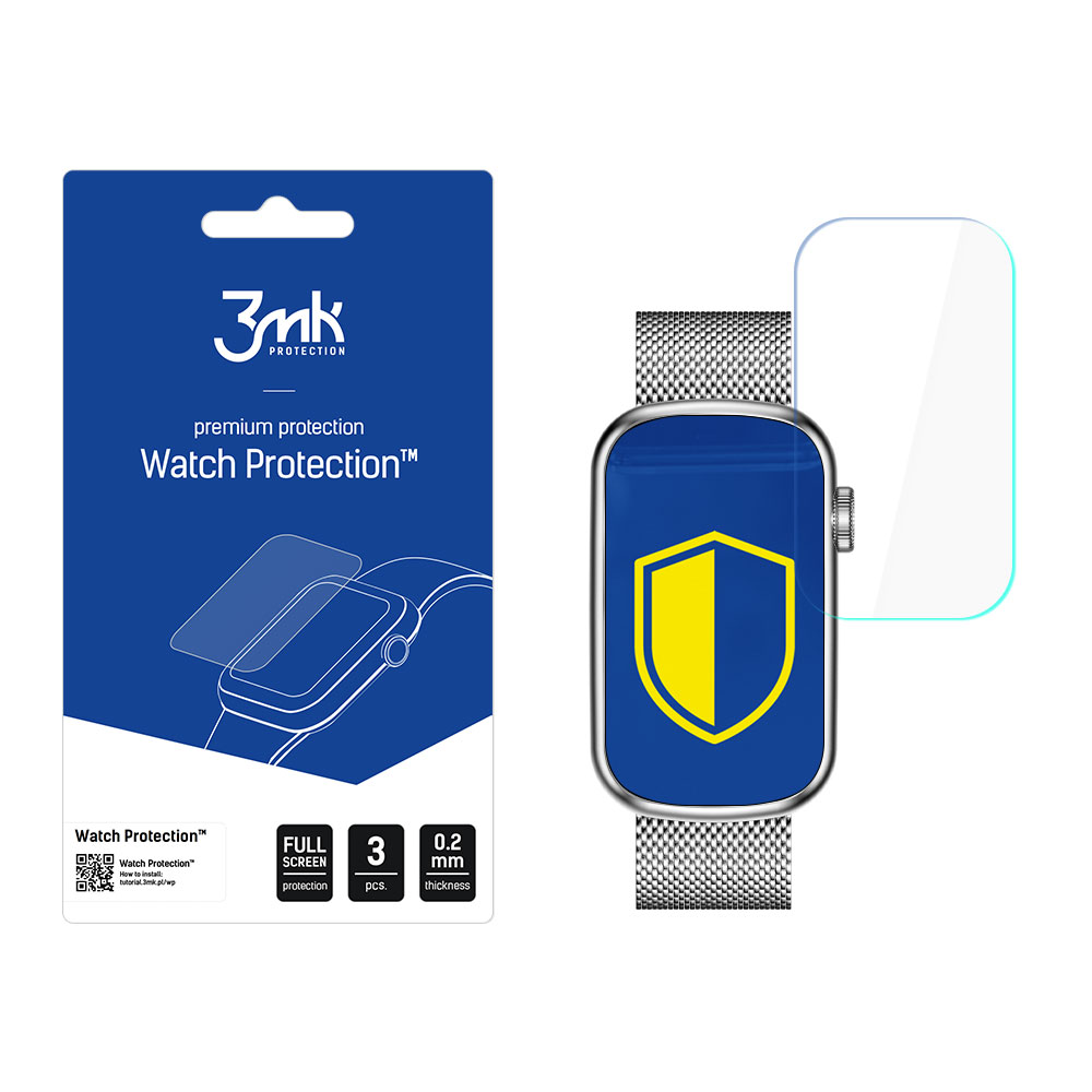 Garett Action/Wave RT – 3mk Watch Protection ARC älykellon näytönsuoja