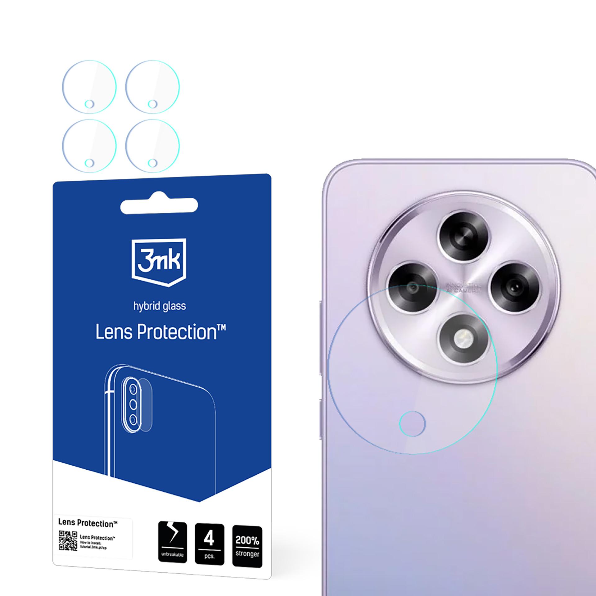 Oppo A3 5G – 3mk Lens Protection kameran linssinsuoja