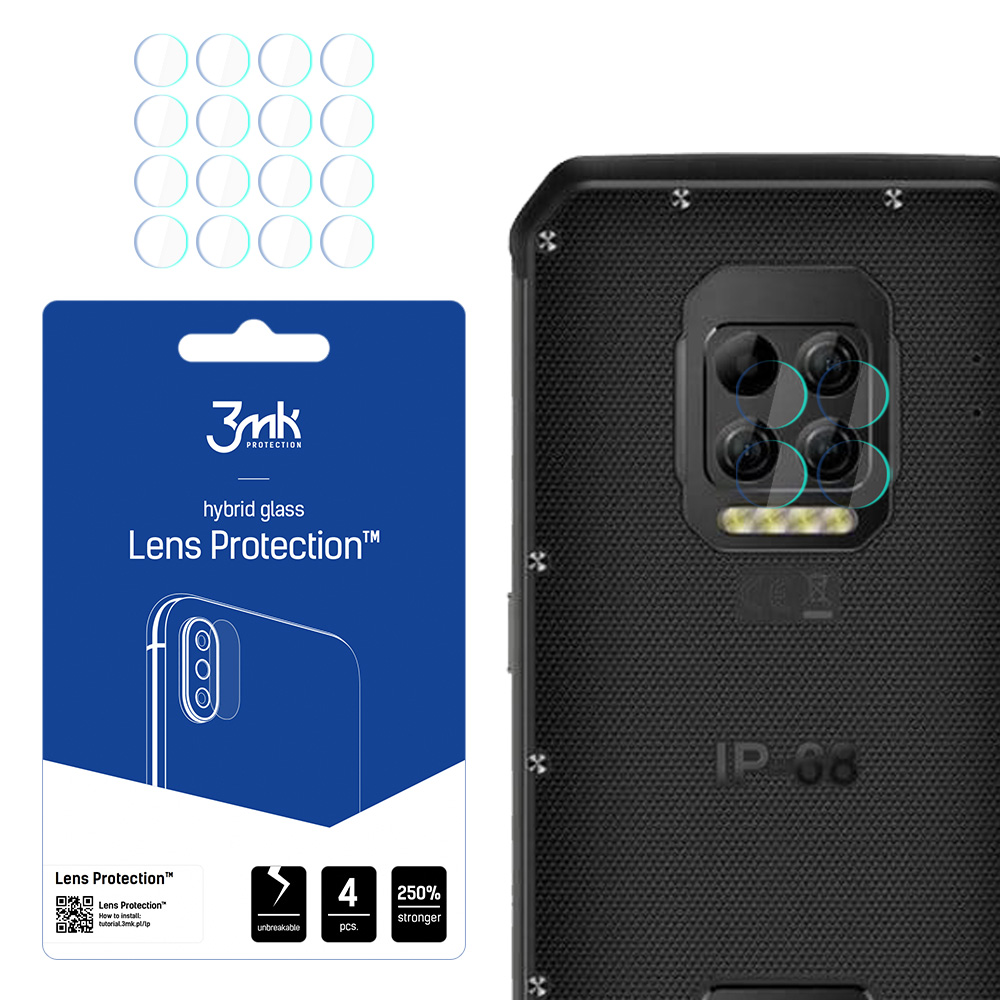 Ulefone Armor 9 – 3mk Lens Protection kameran linssinsuoja
