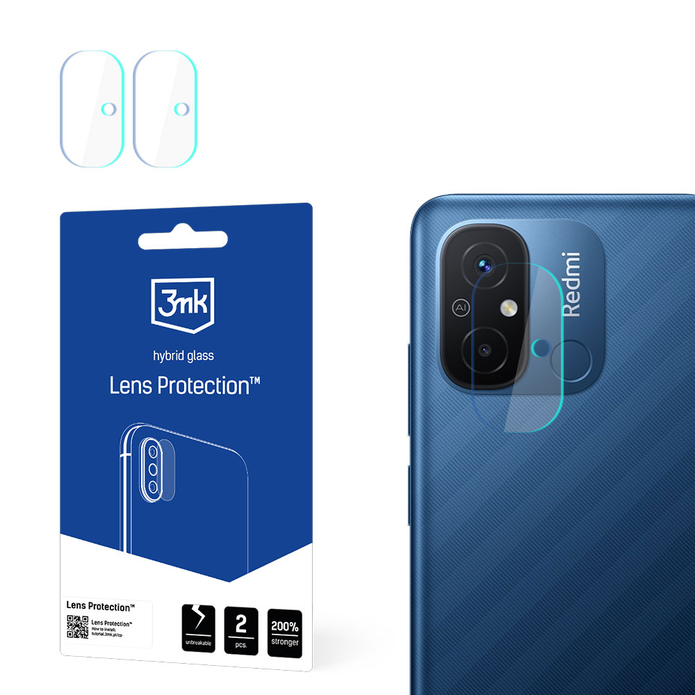 Xiaomi Redmi 12C – 3mk Lens Protection kameran linssinsuoja