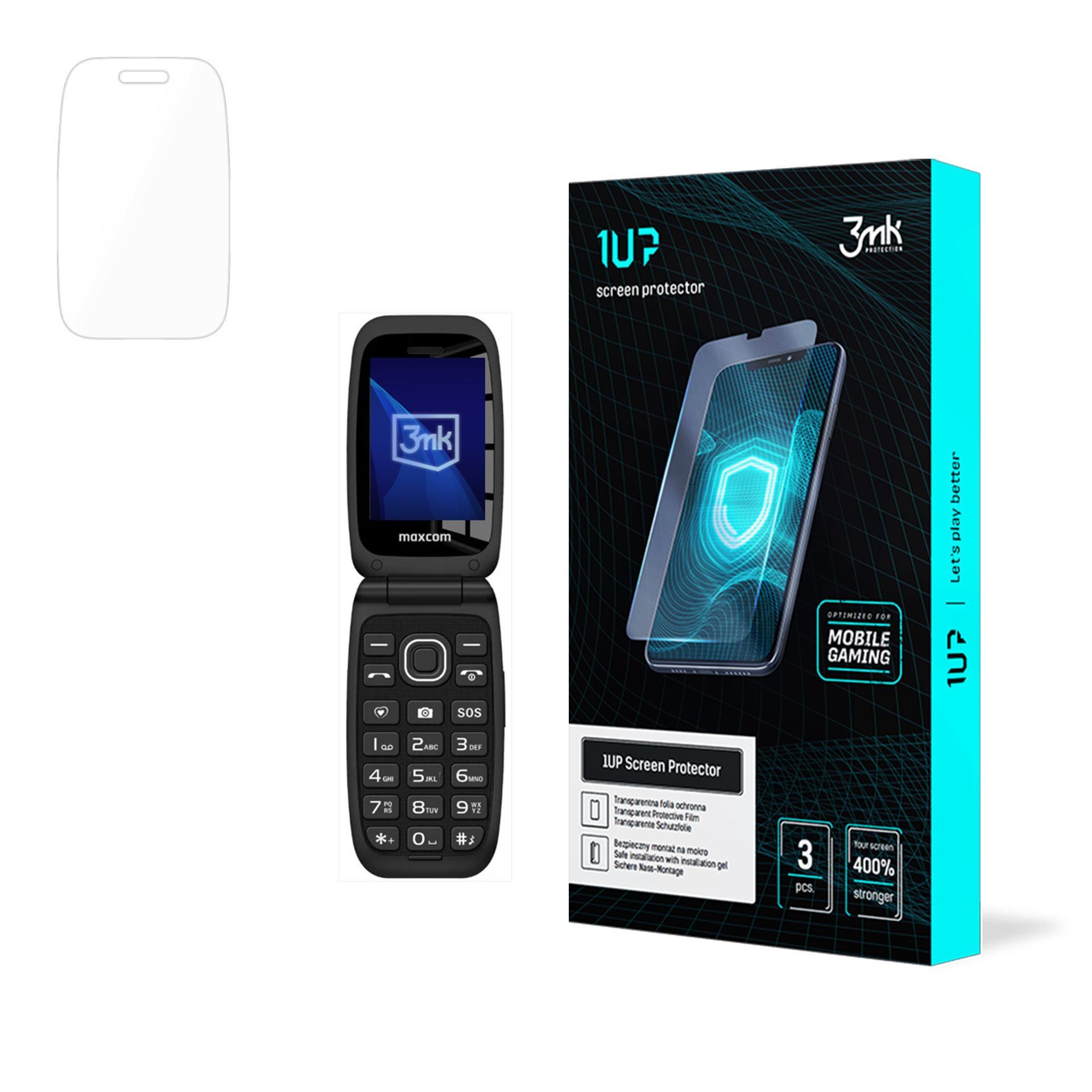 Maxcom Comfort MM828 – 3mk 1UP puhelimen näytönsuoja