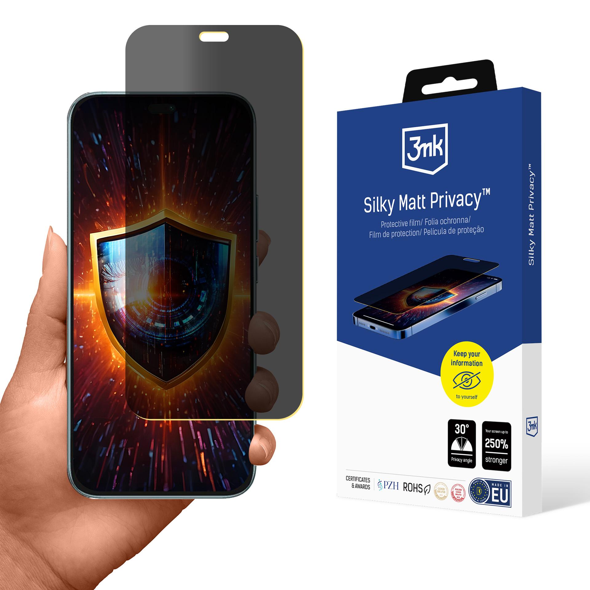 Honor X8c – 3mk Silky Matt Privacy tietosuojakalvo