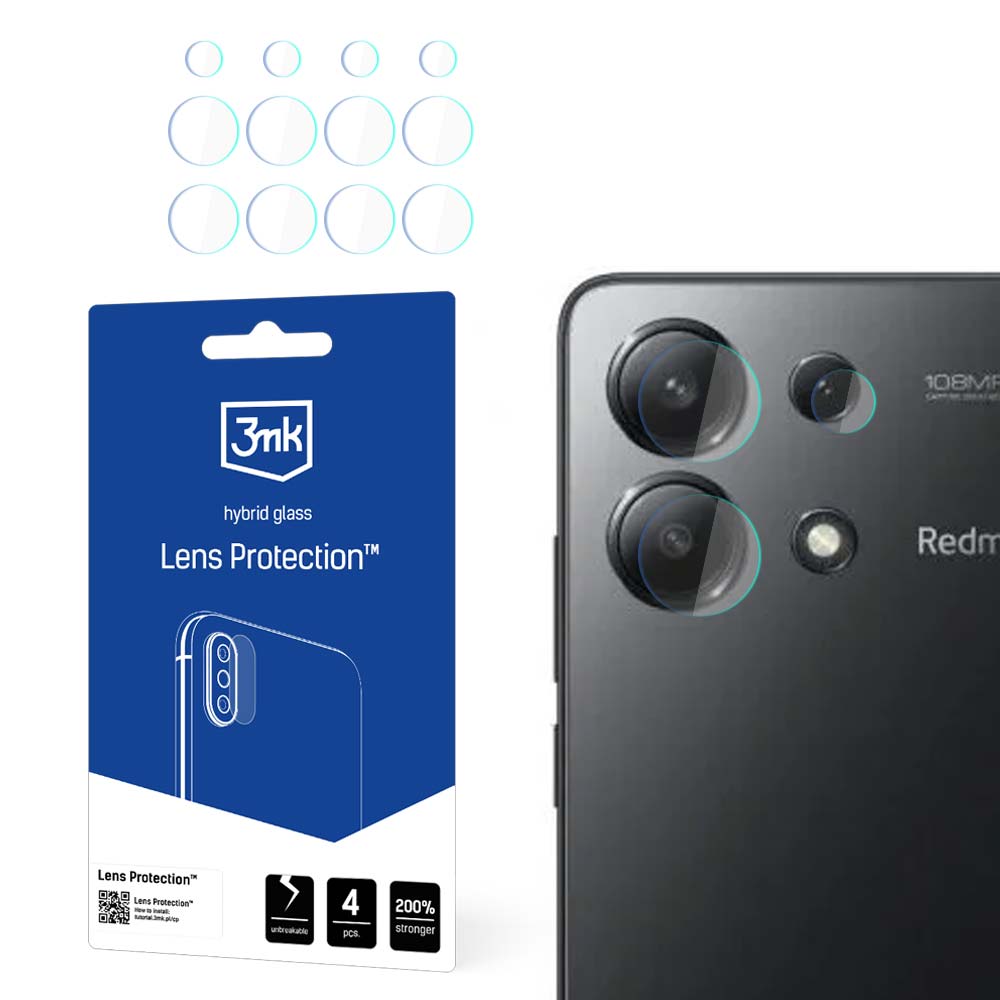 3mk Lens Protection hybridikameralasi Xiaomi Redmi Note 13 4G