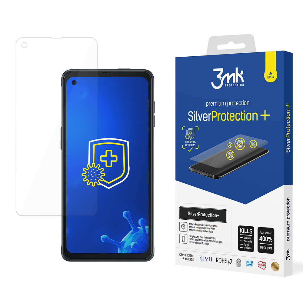 Samsung XCover Pro – 3mk SilverProtection+ puhelimen näytönsuoja