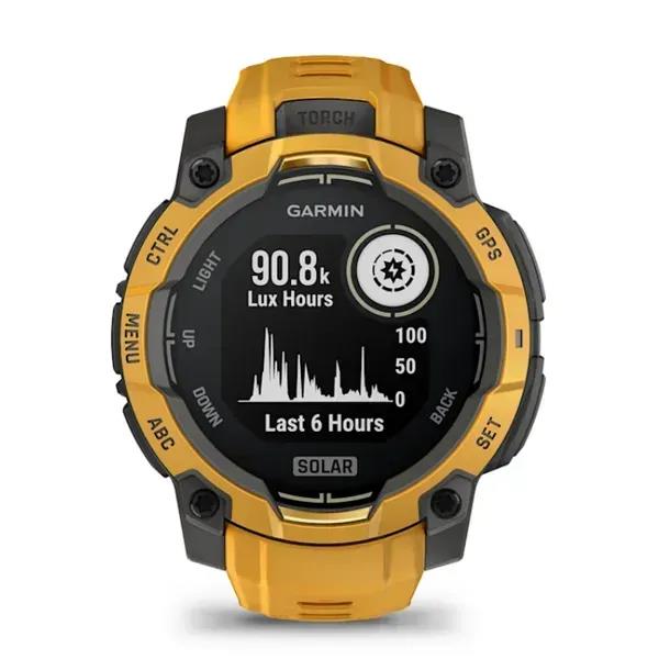 Garmin Instinct 3 Solar 010-02934-02 -älykello, Sunburst