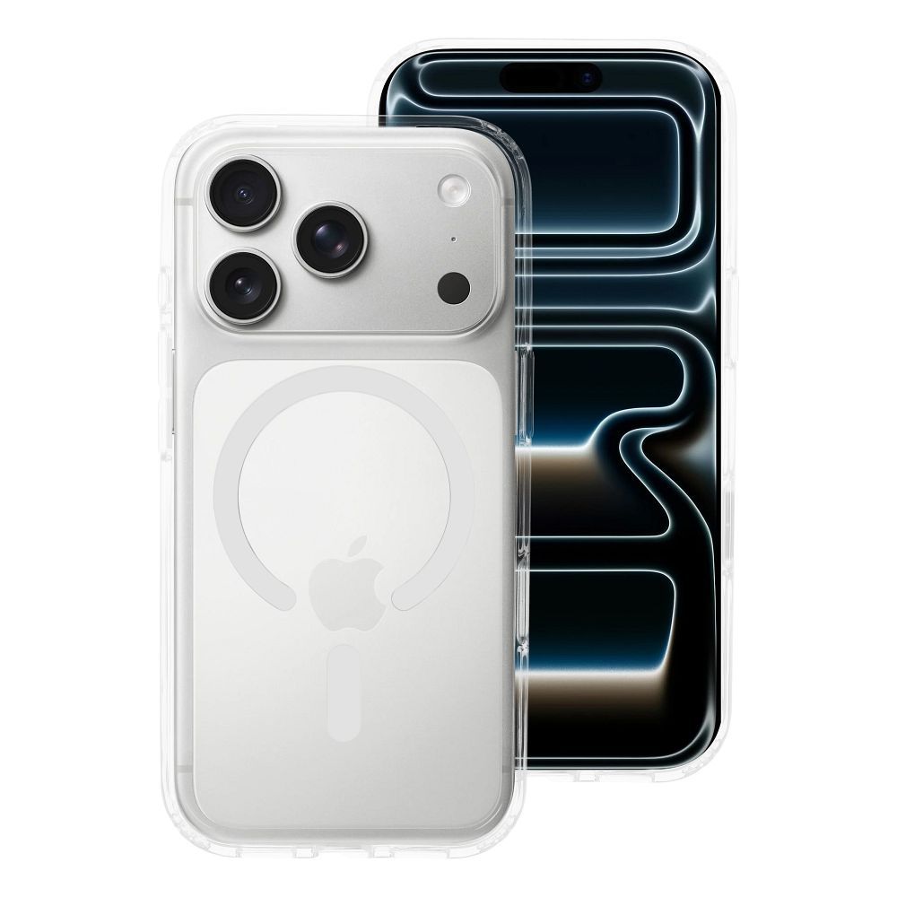 Läpinäkyvä Forcell F-Protect Clear Hybrid Premium -suojakuori Pixel 9 Pro XL / 10 Pro XL / 11 Pro XL -puhelimille, MagSafe-yhteensopiva