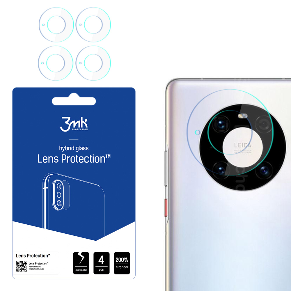 Huawei Mate 40 Pro – 3mk Lens Protection kameran linssinsuoja