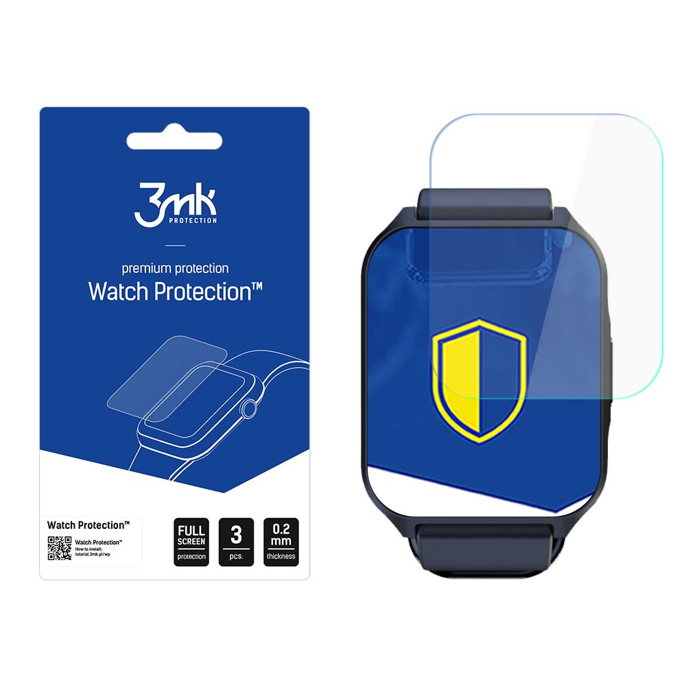 Motorola Moto Watch 70 – 3mk Watch Protection ARC älykellon näytönsuoja