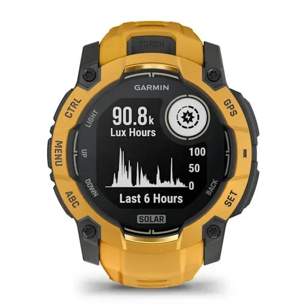 Garmin Instinct 3 Solar 010-02935-02 -älykello, Sunburst