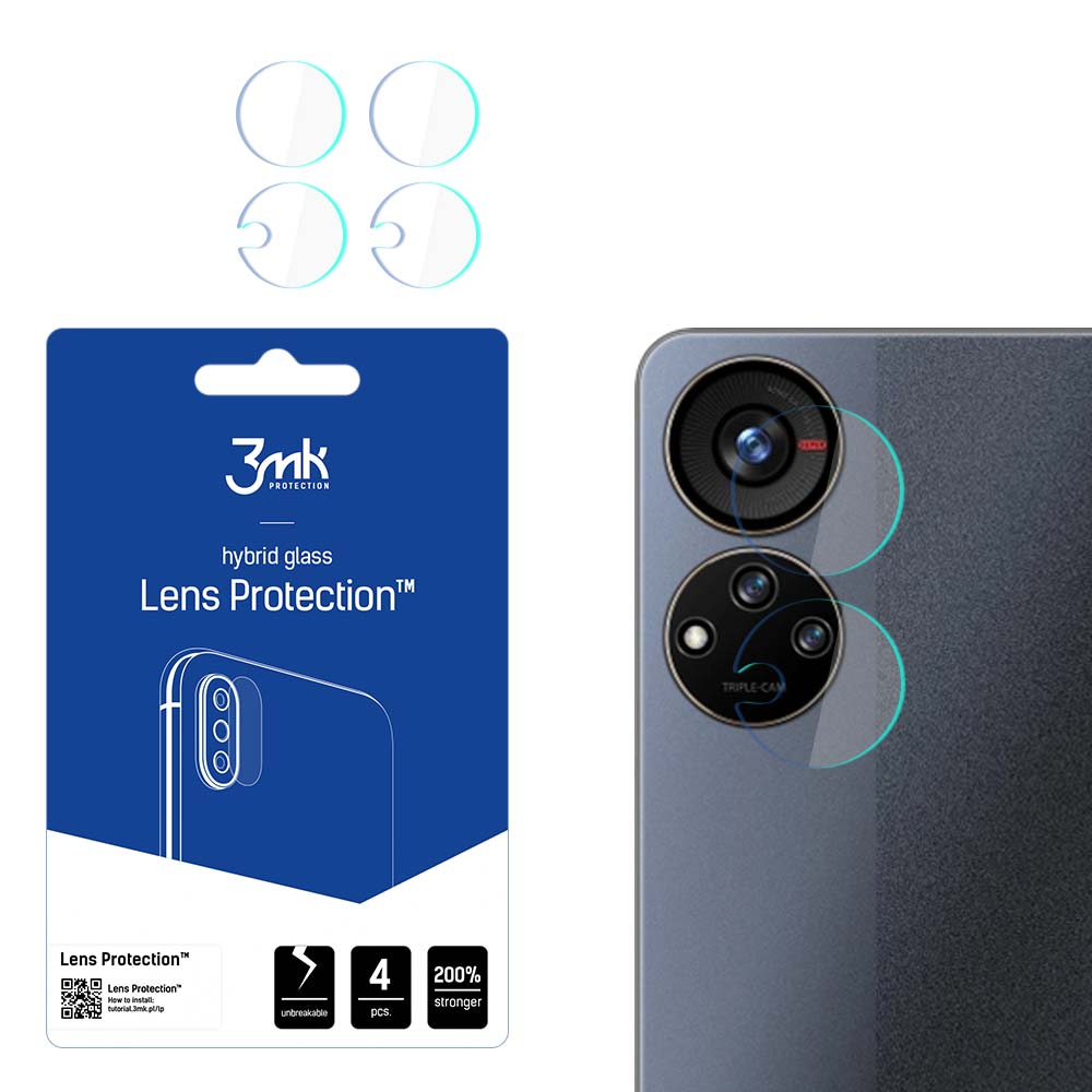 ZTE Blade V40S – 3mk Lens Protection kameran linssinsuoja