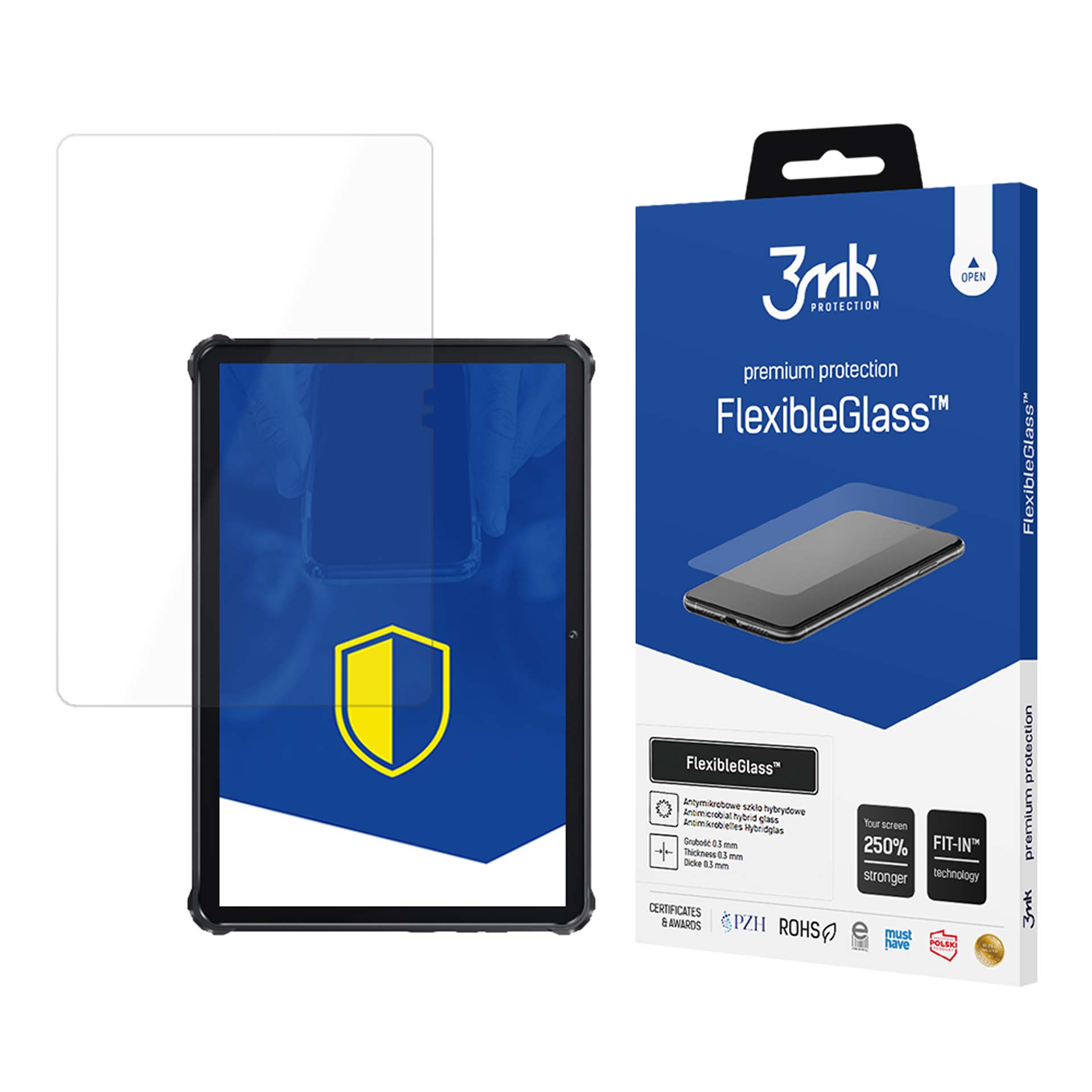 Oukitel RT7 5G – 3mk FlexibleGlass (enintään 13") tabletin näytönsuoja