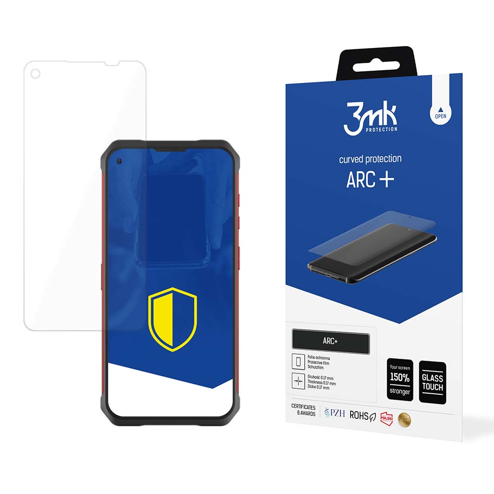 Doogee V10 – 3mk ARC+ puhelimen näytönsuoja