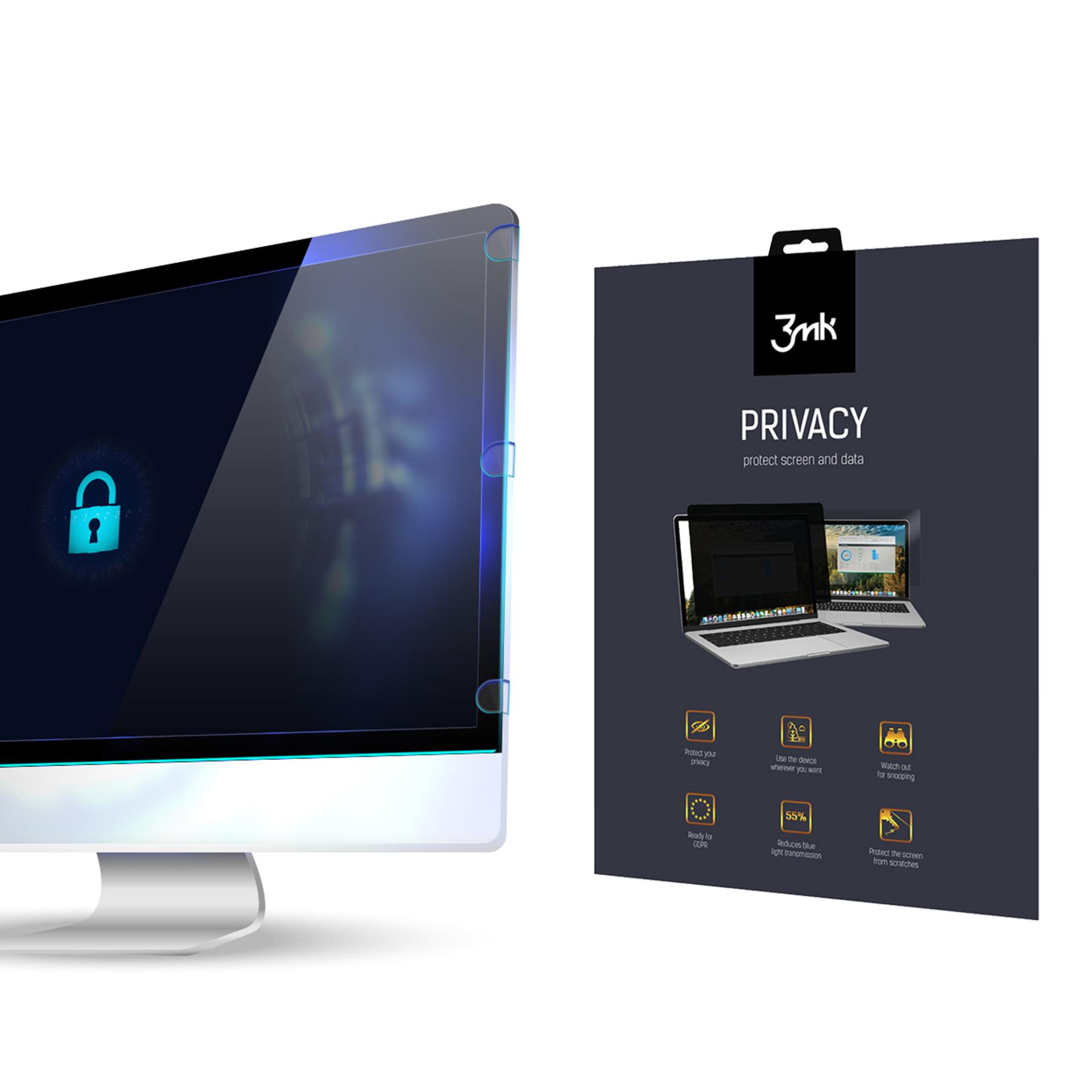 Dell Latitude 5400 – 3mk Privacy 2-way (ilman liimaa) (enintään 15") tietokoneen näytönsuoja