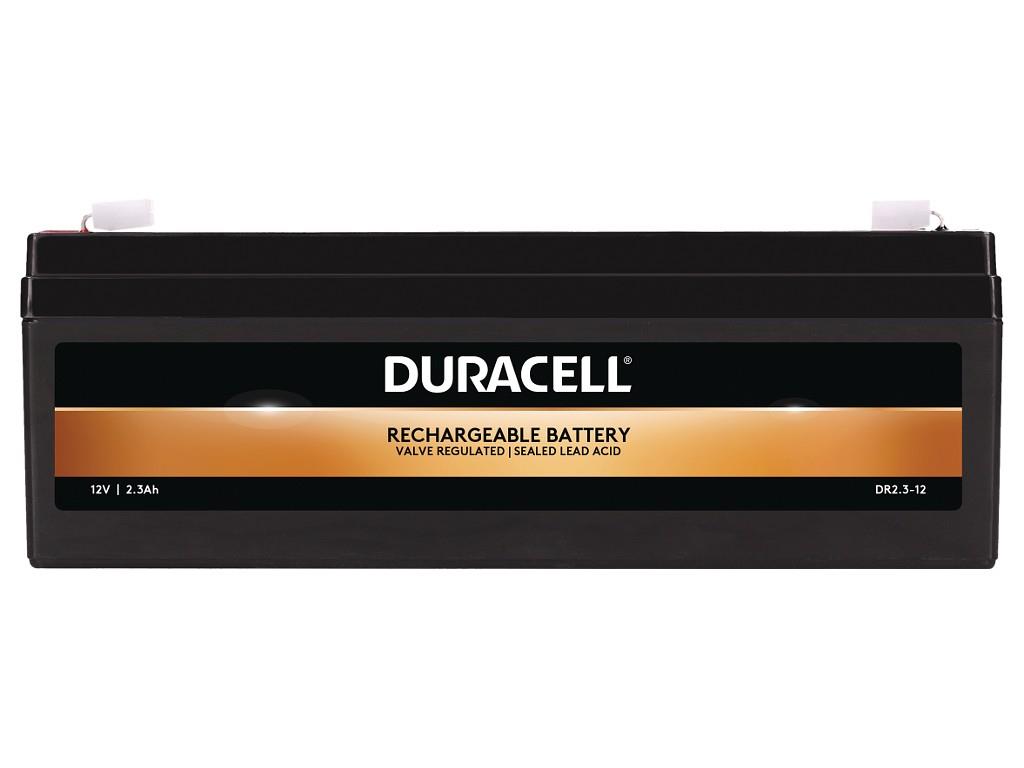 Duracell VRLA-akku (DR2.3-12) – 12 V, 2.3 Ah