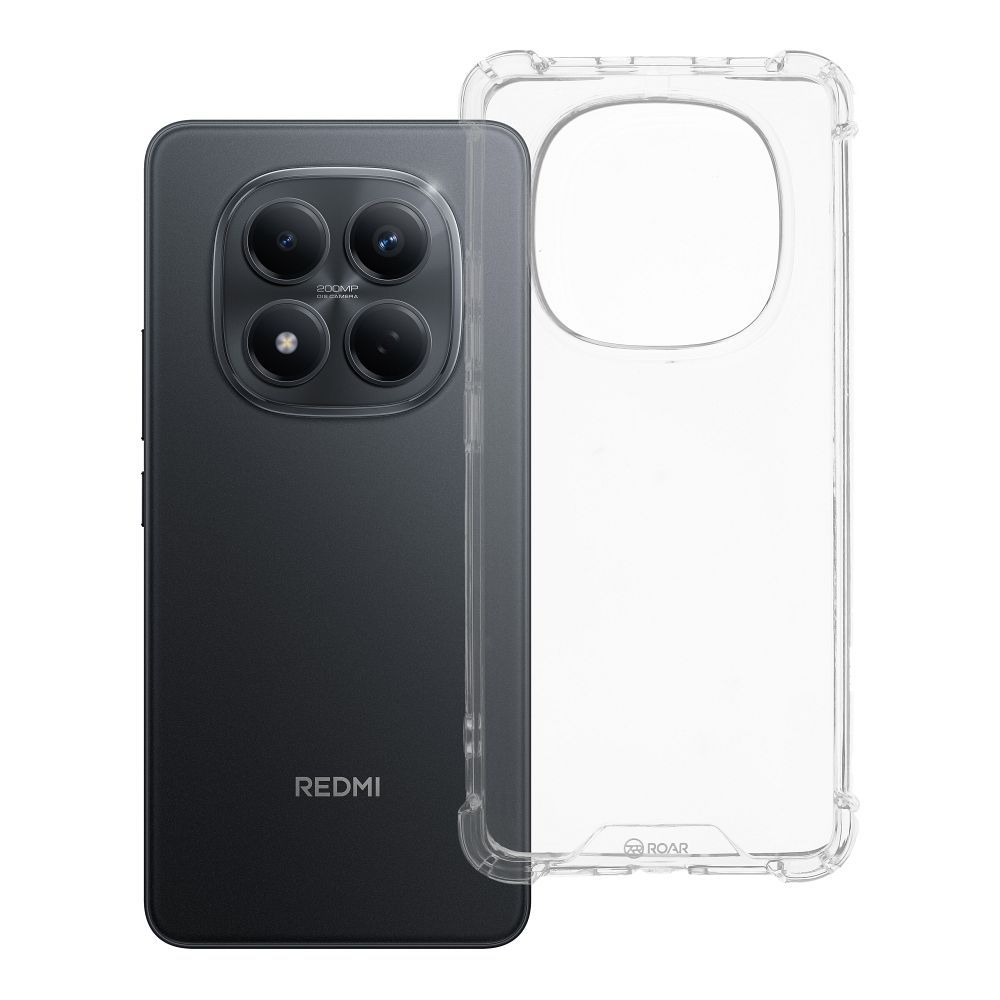 ROAR Suojakuori ARMOR XIAOMI Redmi Note 15 5G:lle läpinäkyvä