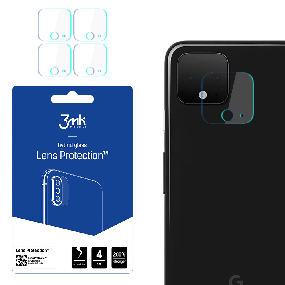 Google Pixel 4 – 3mk Lens Protection kameran linssinsuoja