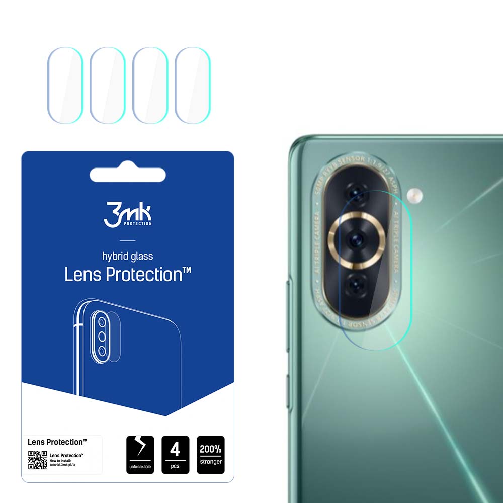 Huawei Nova 10 – 3mk Lens Protection kameran linssinsuoja