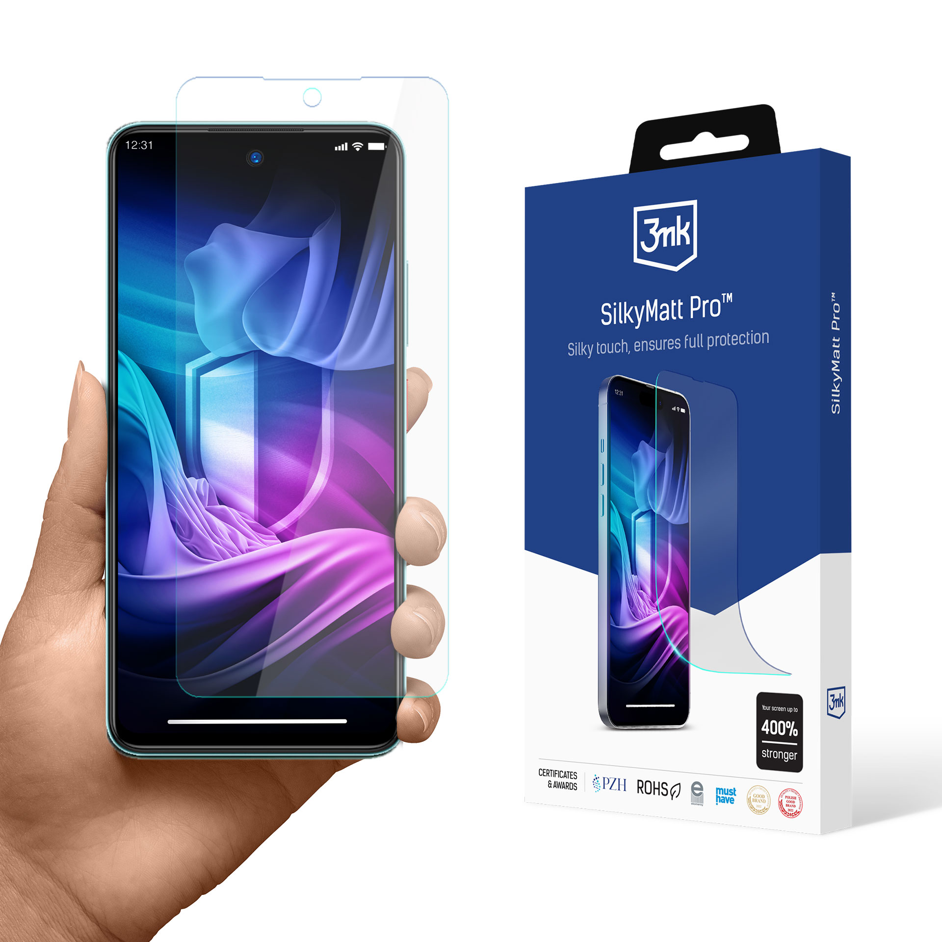 ZTE Blade A75 5G/Voyage 61 – 3mk Silky Matt Pro puhelimen näytönsuoja
