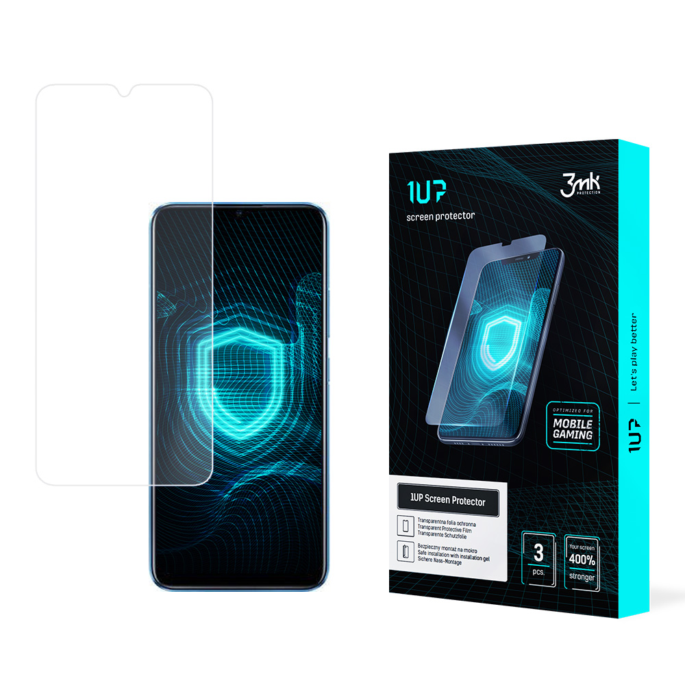 Realme C20A – 3mk 1UP puhelimen näytönsuoja