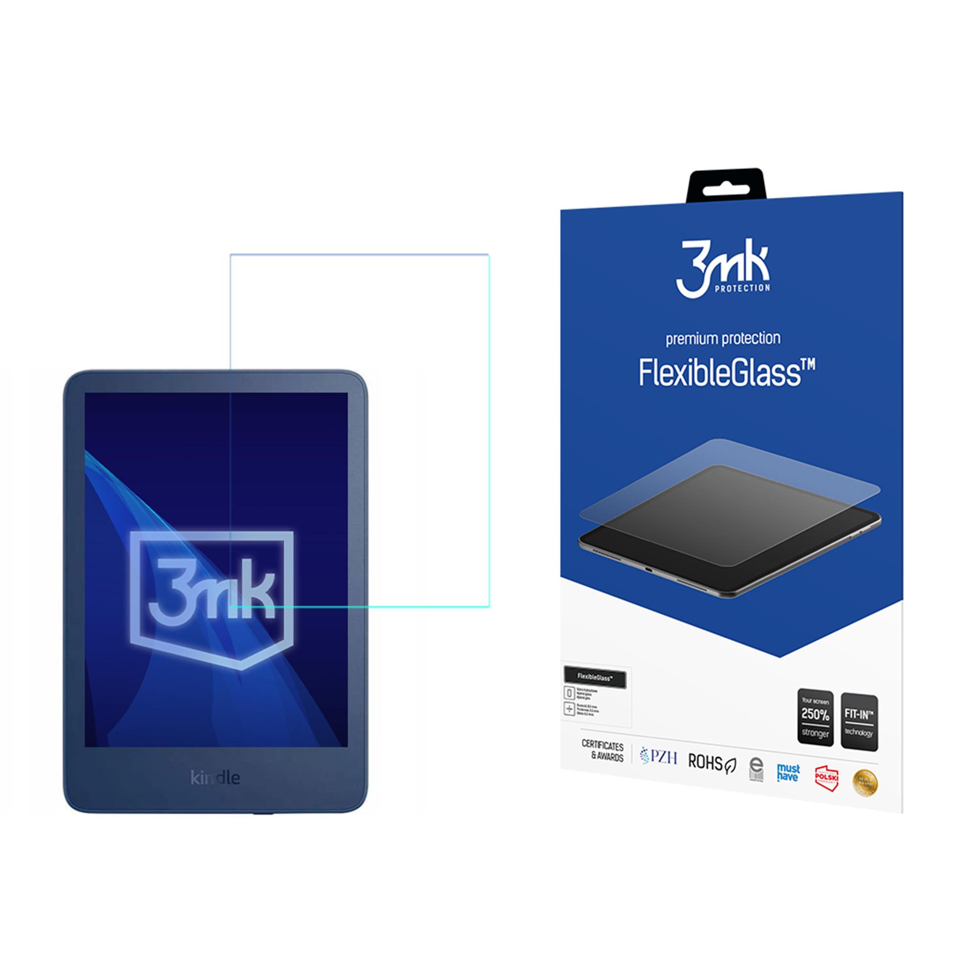 Amazon Kindle 11 – 3mk FlexibleGlass (enintään 8.3") tabletin näytönsuoja