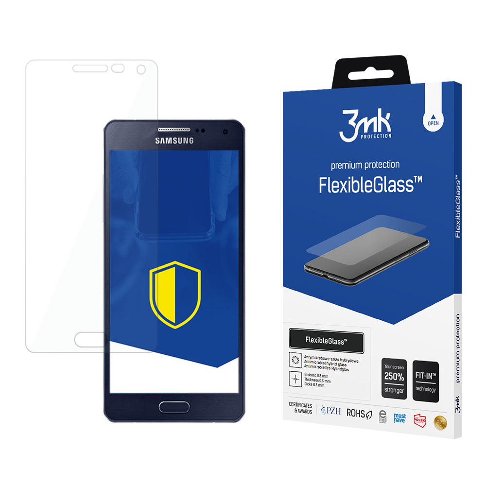 Samsung Galaxy A5 – 3mk FlexibleGlass puhelimen näytönsuoja