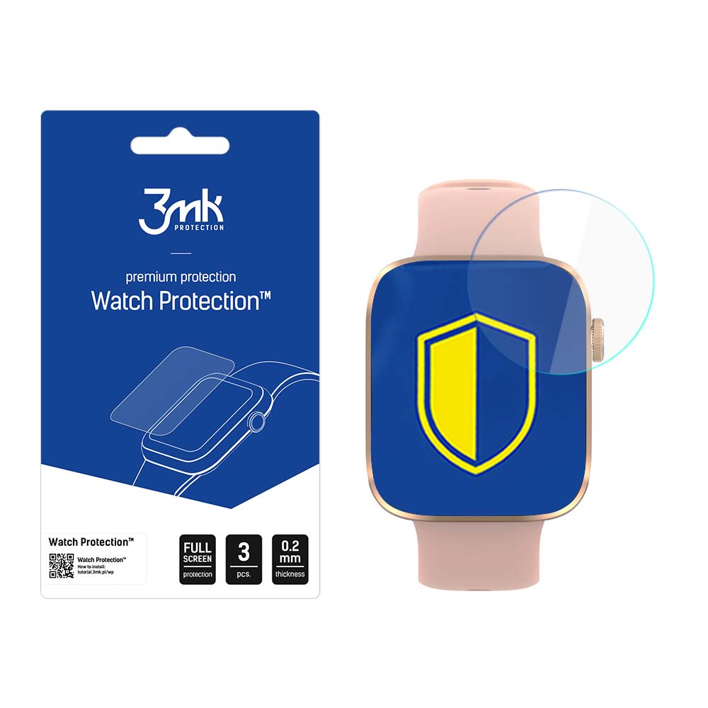 Armodd Squarz 11 – 3mk Watch Protection ARC älykellon näytönsuoja
