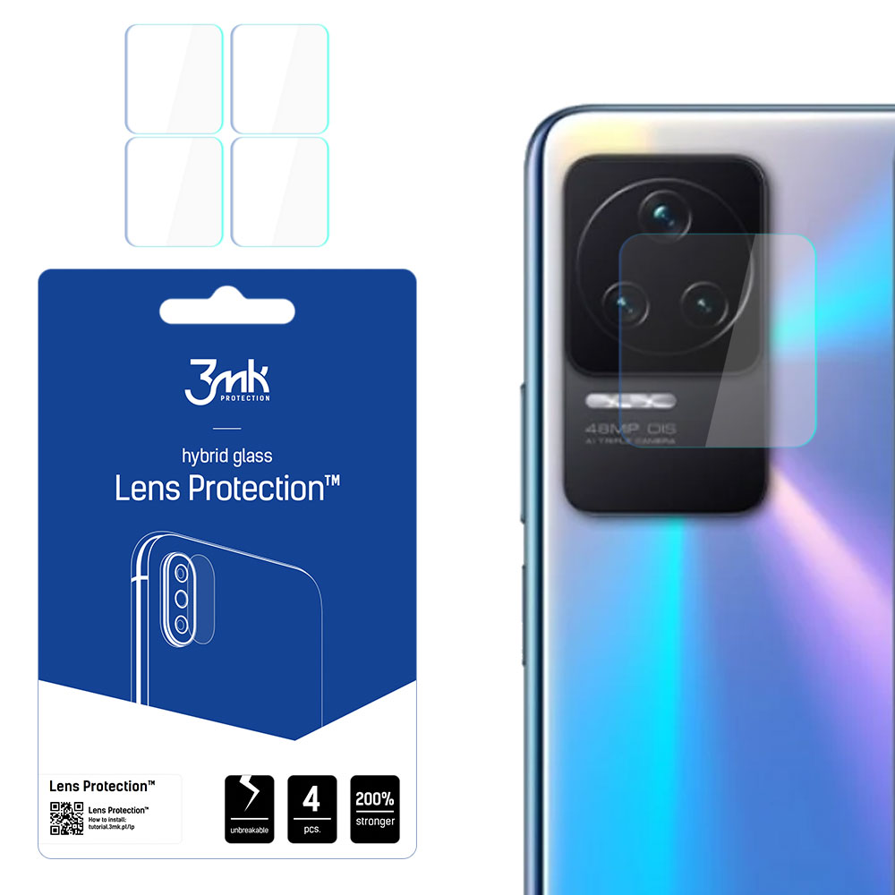 Xiaomi Redmi K50/K50 Pro – 3mk Lens Protection kameran linssinsuoja