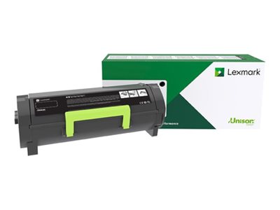 Alkuperäinen Lexmark 56F2000 palautusohjelman värikasetti, musta