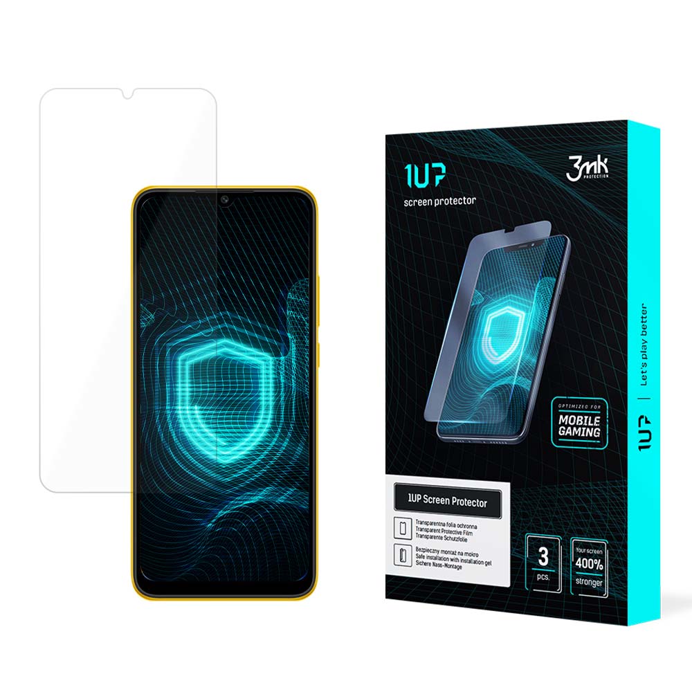 Xiaomi POCO C40 – 3mk 1UP puhelimen näytönsuoja