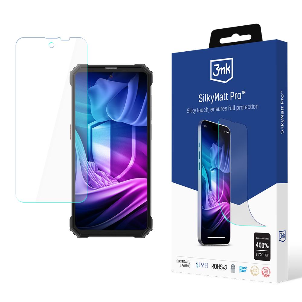 Blackview BV8900 – 3mk Silky Matt Pro puhelimen näytönsuoja
